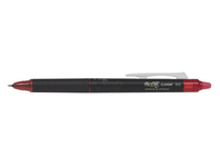 PILOT FRIXION point CLICKER Tintenroller schwarz 0,3 mm, Schreibfarbe: rot, 1 St. PILOT FRIXION point CLICKER Tintenroller schwarz 0,3 mm, Schreibfarbe: rot, 1 St.