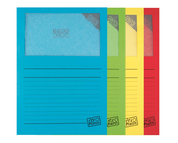 50 ELCO Sichthuellen oeko Ordo Zero plastic DIN A4 farbsortiert glatt 120 g/qm 50 ELCO Sichthuellen oeko Ordo Zero plastic DIN A4 farbsortiert glatt 120 g/qm