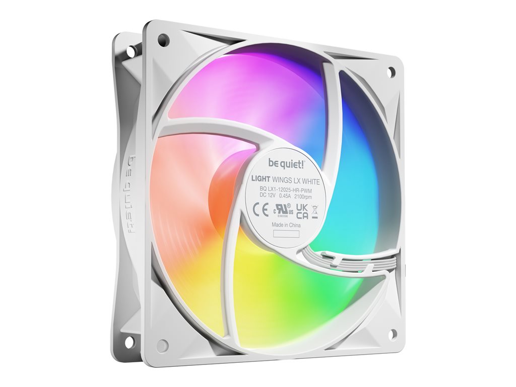 120mm be quiet LIGHT WINGS LX PWM highspeed White TriplePack