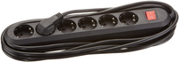Bachmann Steckdosenleiste SMART 6fach, schwarz 5,0m, mit Schalter