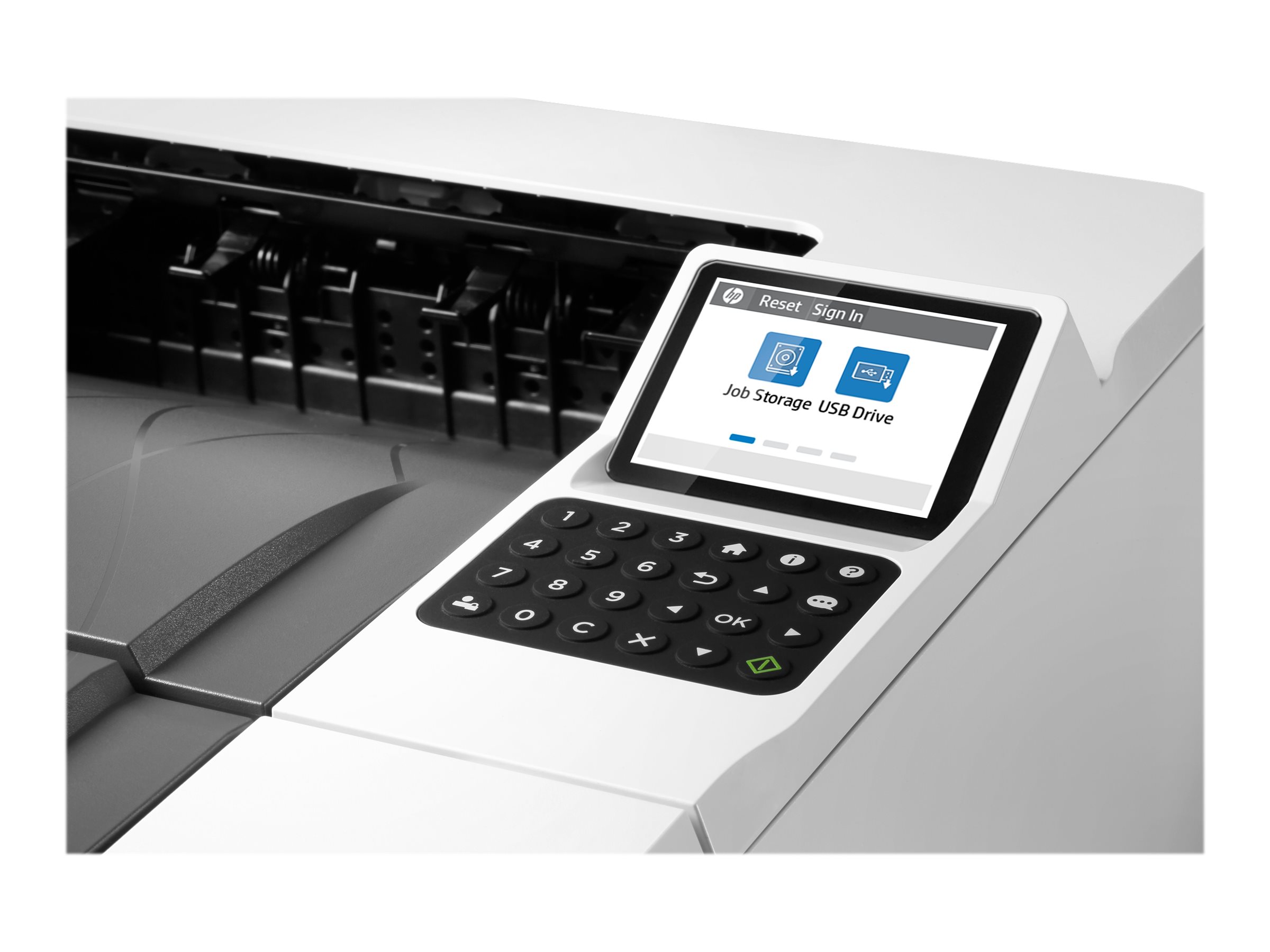 HP LaserJet Enterprise M406dn Laserdrucker weiÃ