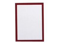 DURABLE Magnetrahmen DURAFRAME® MAGNETIC A4 rot A4, 5 St.