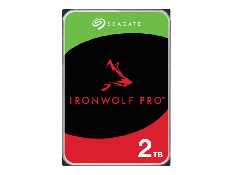 SEAGATE Ironwolf PRO Enterprise NAS HDD 2TB 7200rpm 6Gb/s SATA 256MB cache 8,9cm 3.5Zoll 24x7 für NAS & RAID Rackmount systems BLK SEAGATE Ironwolf PRO Enterprise NAS HDD 2TB 7200rpm 6Gb/s SATA 256MB cache 8,9cm 3.5Zoll 24x7 für NAS & RAID Rackmount systems BLK