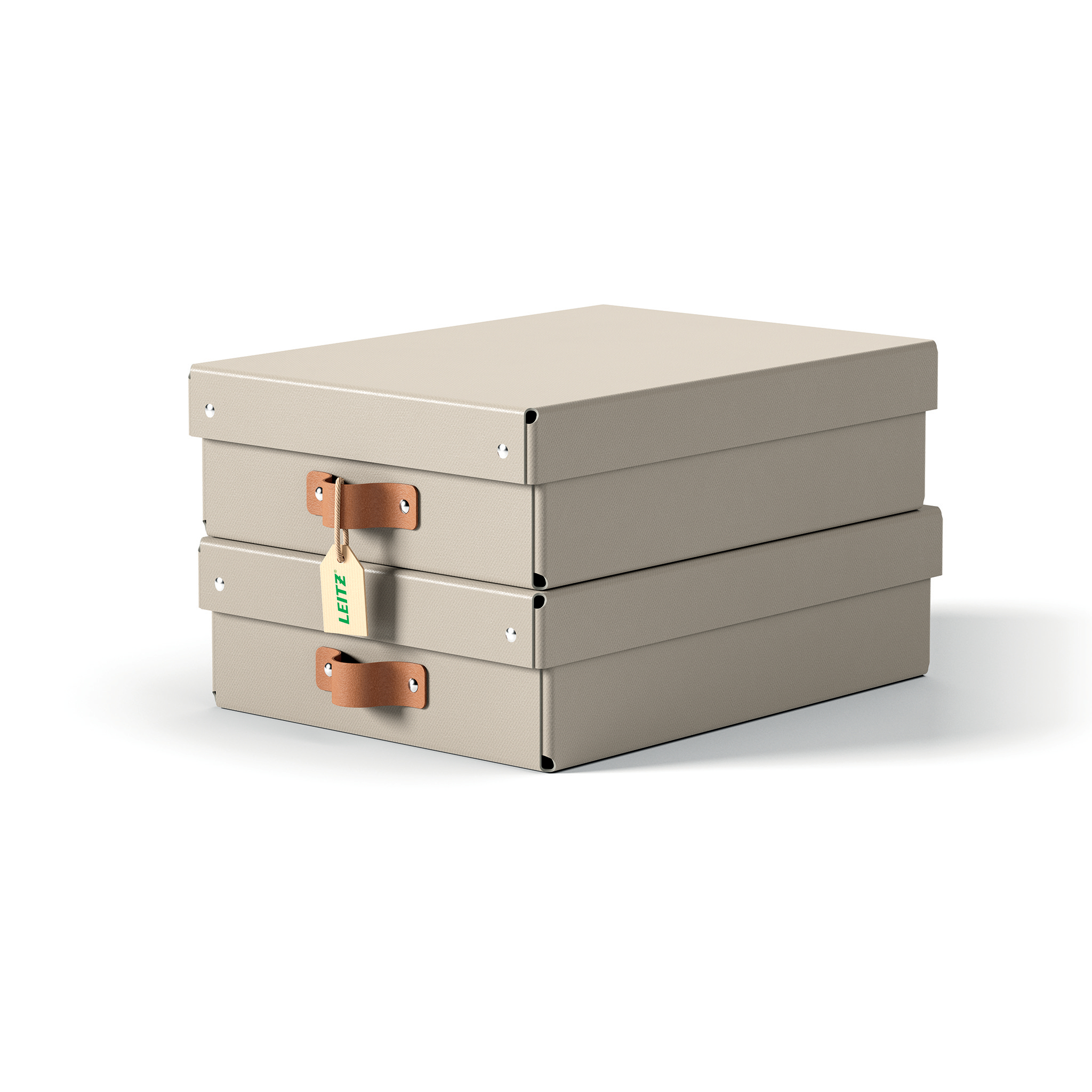 Esselte Leitz Puro Aufbewahrungsbox 8 l beige