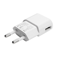 3er-Pack AXXTRA 1.0 Amp Single USB Wall Charger (White)