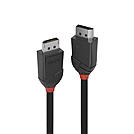 0.5m DisplayPort 1.2 Kabel Black Line