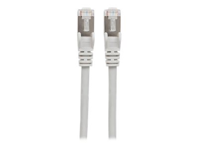 INTELLINET Netzwerkkabel Cat6A S/FTP CU LS0H 2m Grau RJ-45 Stecker / RJ-45 Stecker Vergoldete Kontakte