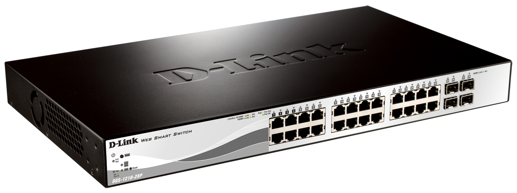 D-Link DGS-1210-28P 24-Port PoE Gigabit
