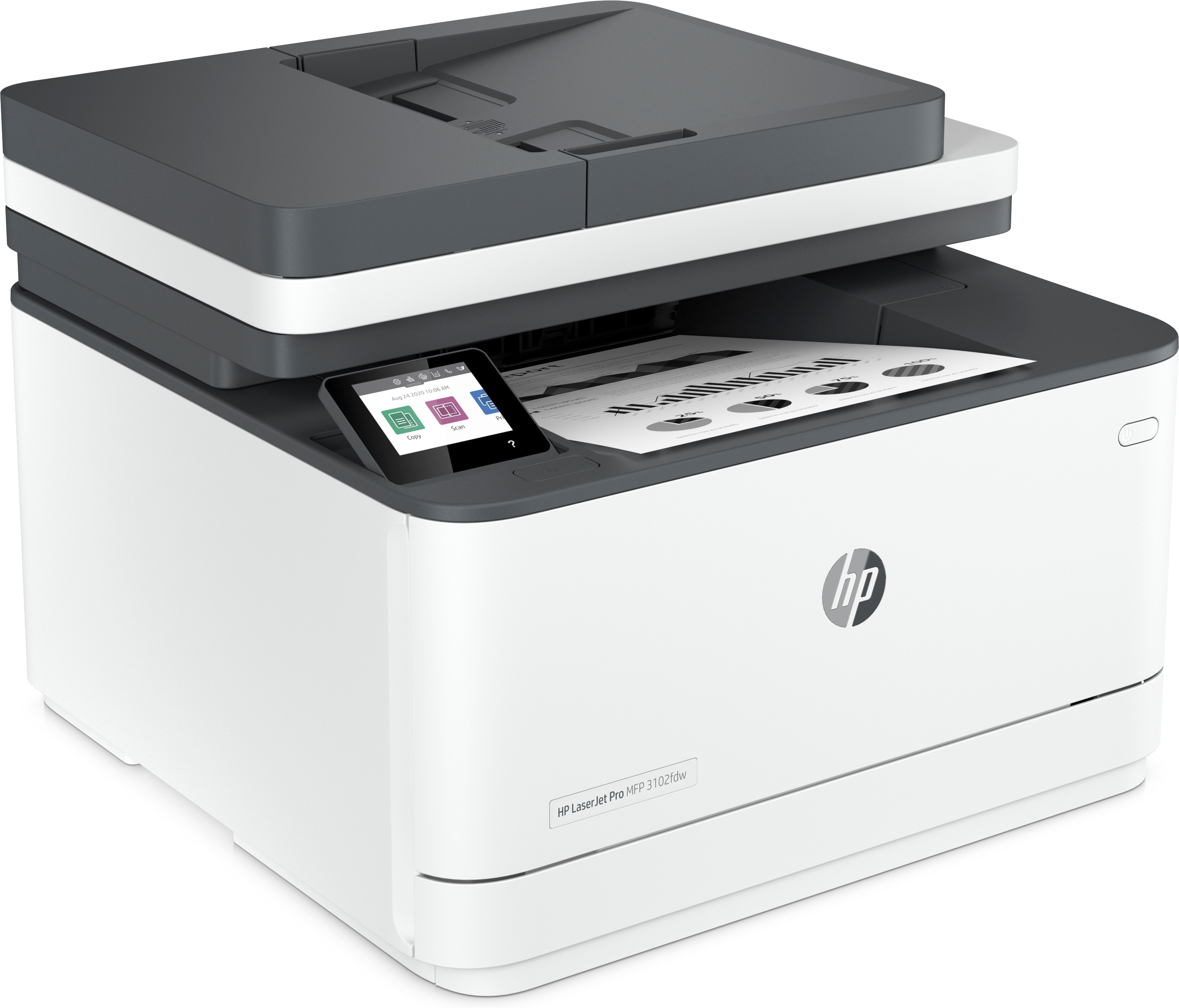 HP LaserJet Pro MFP 3102fdw 4 in 1 LaserMultifunktionsdrucker weiß