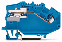 Wago N-Trennklemme 1-Leiter 780-613 2,5qmm blau