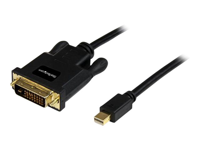 StarTech.com 3m Mini DisplayPort auf DVI Kabel (Stecker/Stecker) - mDP zu DVI Adapter / Konverter für PC / Mac - 1920x1200 - Schwarz - DisplayPort-Kabel - 3.04 m