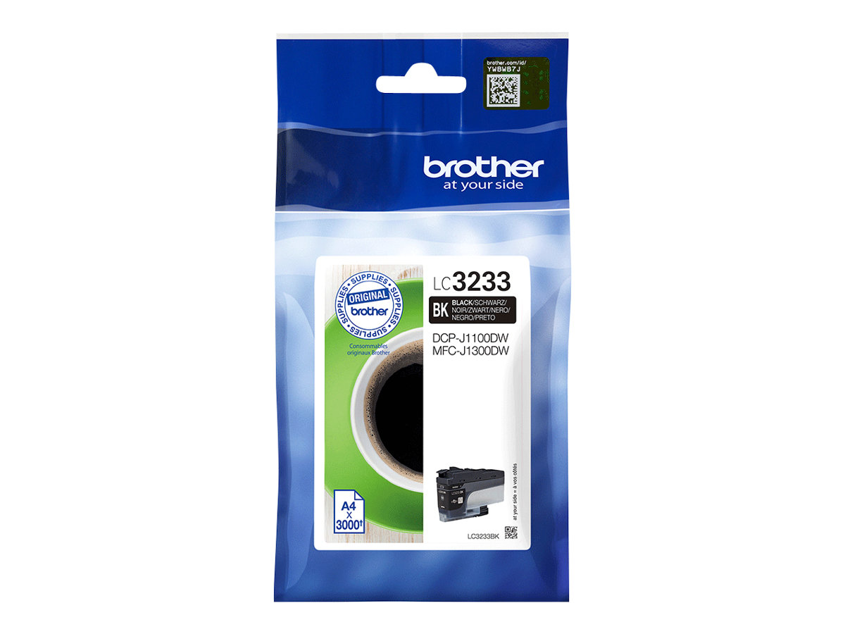 LC3233BK BROTHER MFC Tinte black 3000 LC3233BK BROTHER MFC Tinte black 3000