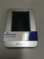 MEDIARANGE BOX901 Aufbewahrungsbox Aluminium Silber