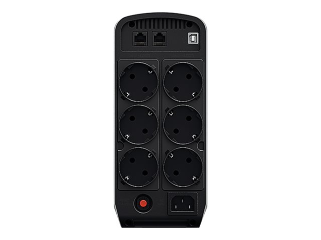 CYBERPOWER CP550EPFCLCD 550VA/350W Line-Interactive Sinuswelle USB LowNoise 6x Schuko komp. zu QNAP - SYNOLOGY