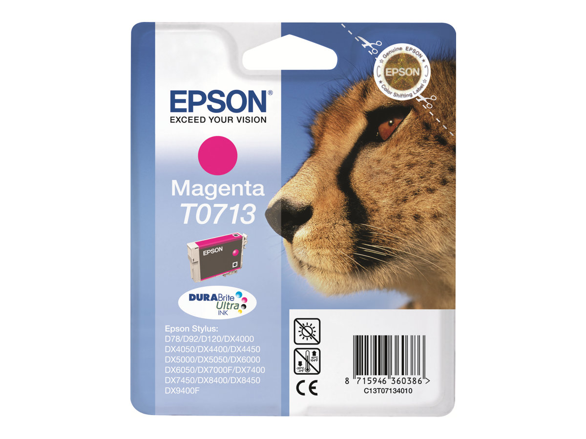 C13T07134012 EPSON DX Tinte magenta 270 C13T07134012 EPSON DX Tinte magenta 270