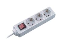 Bachmann SELLY 3xCEE7/3 weiss Strom 1,5m CEE7/7 Bachmann SELLY 3xCEE7/3 weiss Strom 1,5m CEE7/7