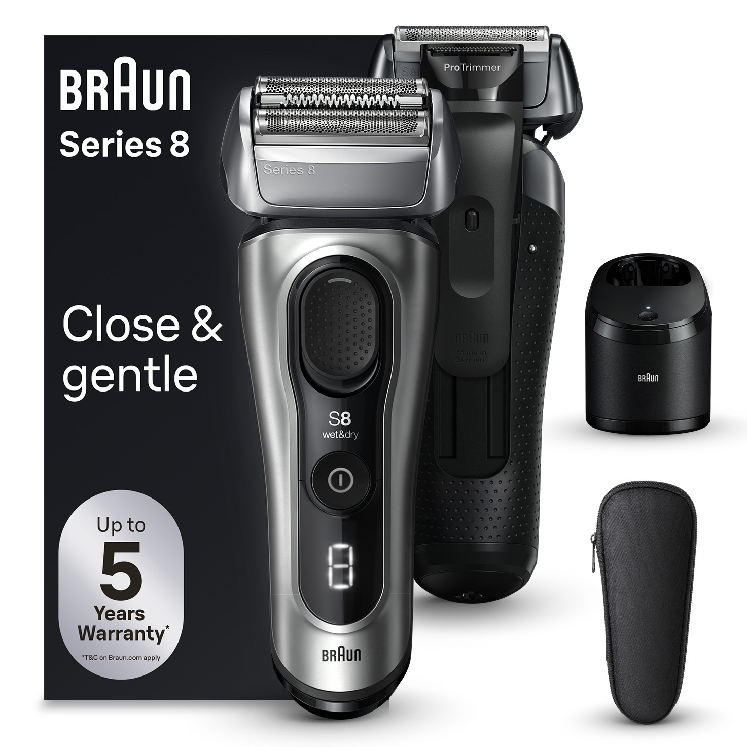 Braun 8567cc Series 8 Herrenrasierer