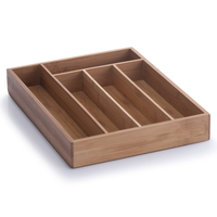 Zeller Bamboo Besteckkasten braun 1 St. Zeller Bamboo Besteckkasten braun 1 St.