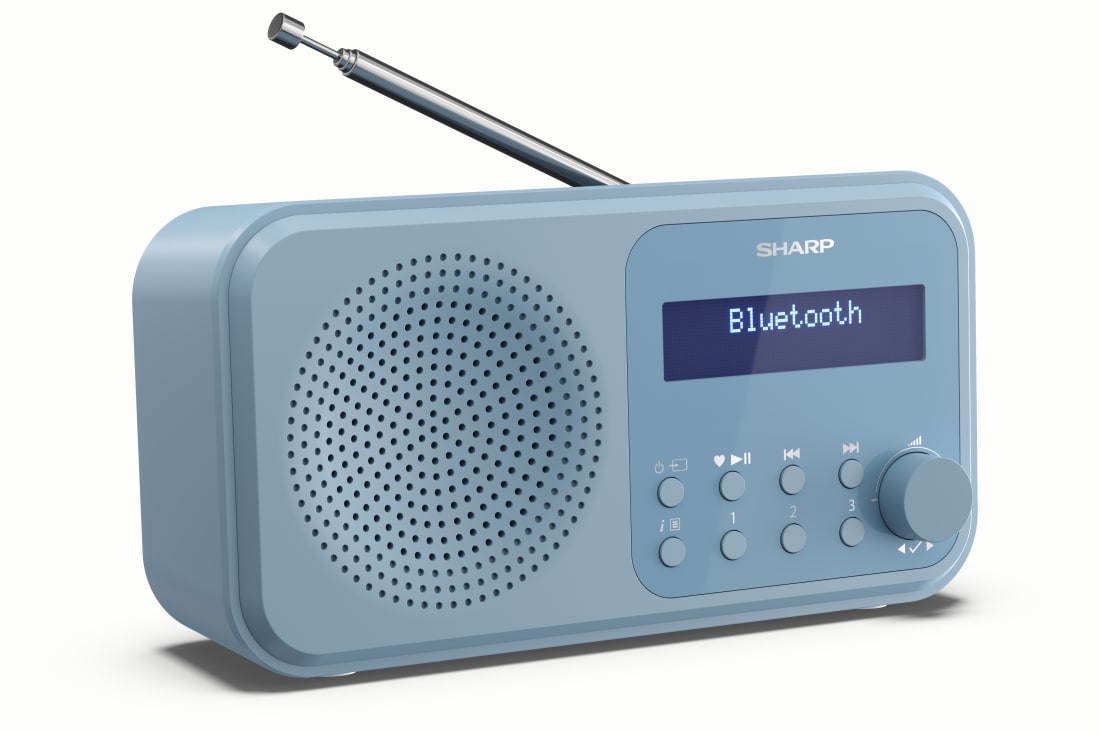 Sharp DRP420 DABBT Radio blau