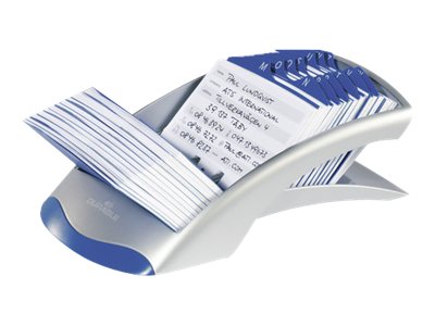 DURABLE Adresskartei Telindex desk silbergrau, fuer 500 Adress,- Telefonkarten DURABLE Adresskartei Telindex desk silbergrau, fuer 500 Adress,- Telefonkarten