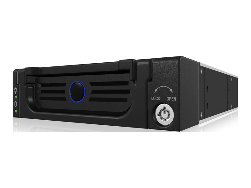 ICY BOX IB-138SK-B-II SATA Wechselrahmen fuer 8,9cm 3.5Zoll SATA HDDs Schloss als Stromschalter LEDs 4und15-Pin Strom Vollmetal sch ICY BOX IB-138SK-B-II SATA Wechselrahmen fuer 8,9cm 3.5Zoll SATA HDDs Schloss als Stromschalter LEDs 4und15-Pin Strom Vollmetal sch