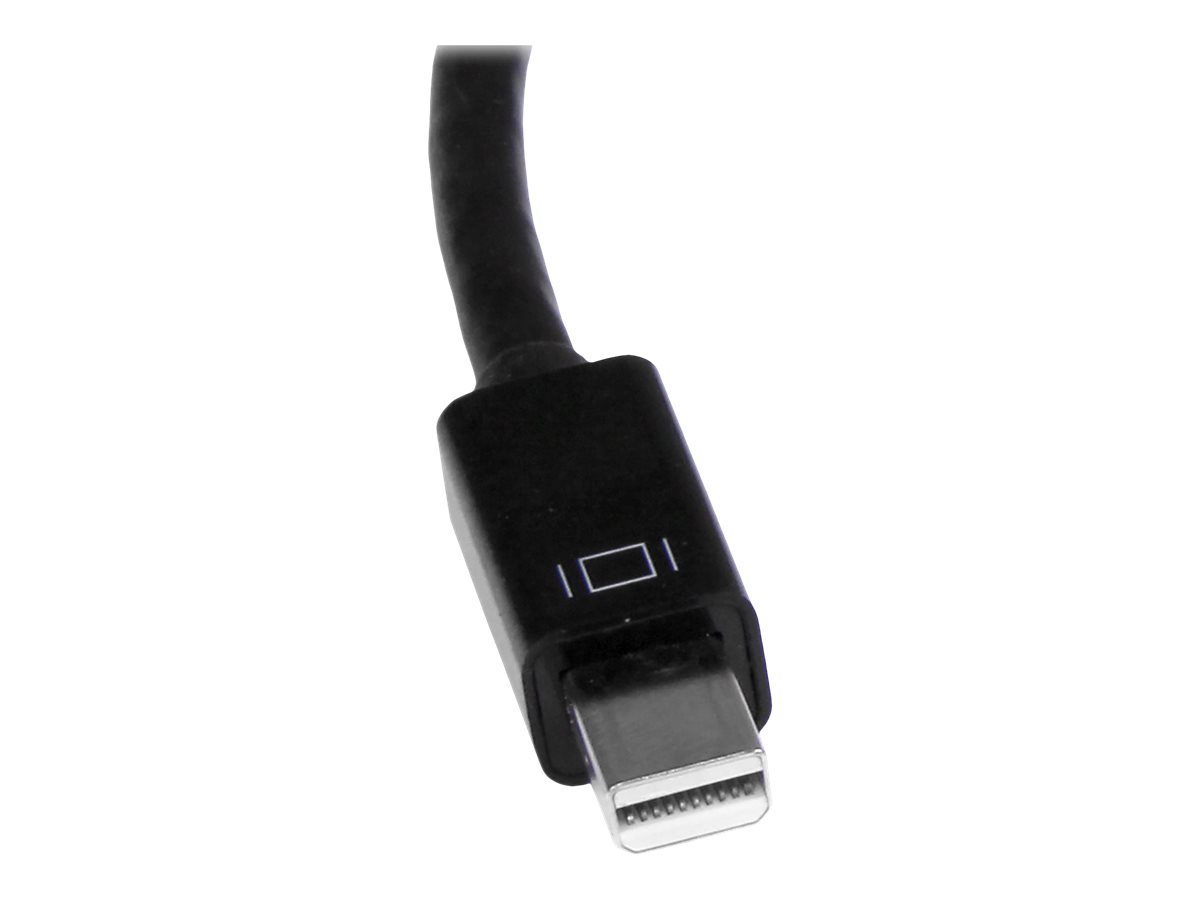 StarTech.com Mini DisplayPort auf HDMI 4k @ 30Hz Adapter - DP 1.2 zu HDMI Audio Video Konverter für MacBook Pro / Air - Weiß - Videokonverter - Schwarz