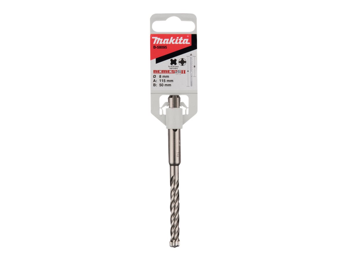 makita NEMESIS II B-58095 Hammerbohrer, Ã 8,0 mm, 1 St. makita NEMESIS II B-58095 Hammerbohrer, Ã 8,0 mm, 1 St.