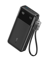 ANKER PowerBank 20.000mAh 30W 1x USB-A 2x USB-C inkl. USB-C Kabel Lanyard schwarz ANKER PowerBank 20.000mAh 30W 1x USB-A 2x USB-C inkl. USB-C Kabel Lanyard schwarz