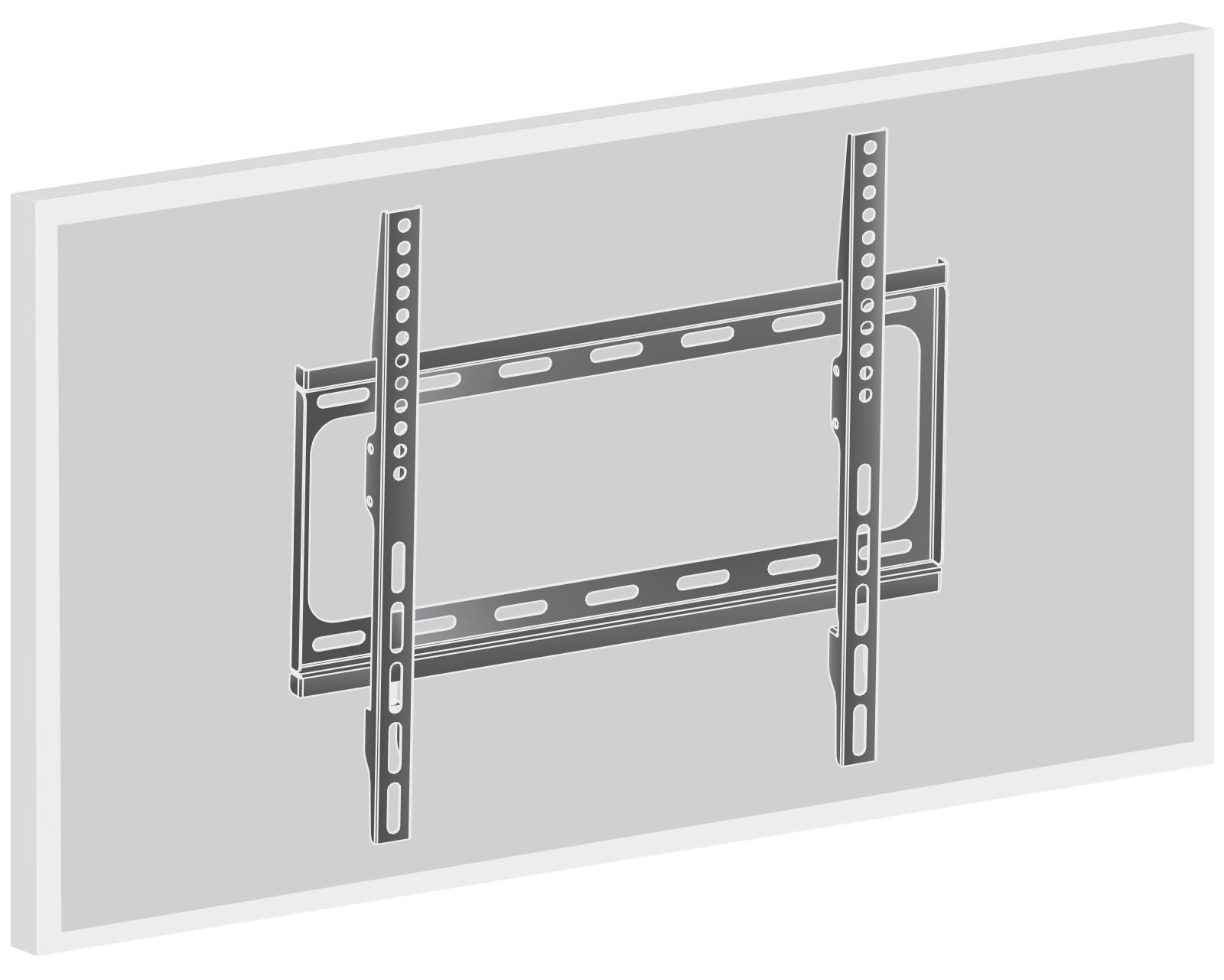 IIYAMA WM1044B1 Universal Wall Mount Max Load 30kg max 400x400mm for nontouch monitors