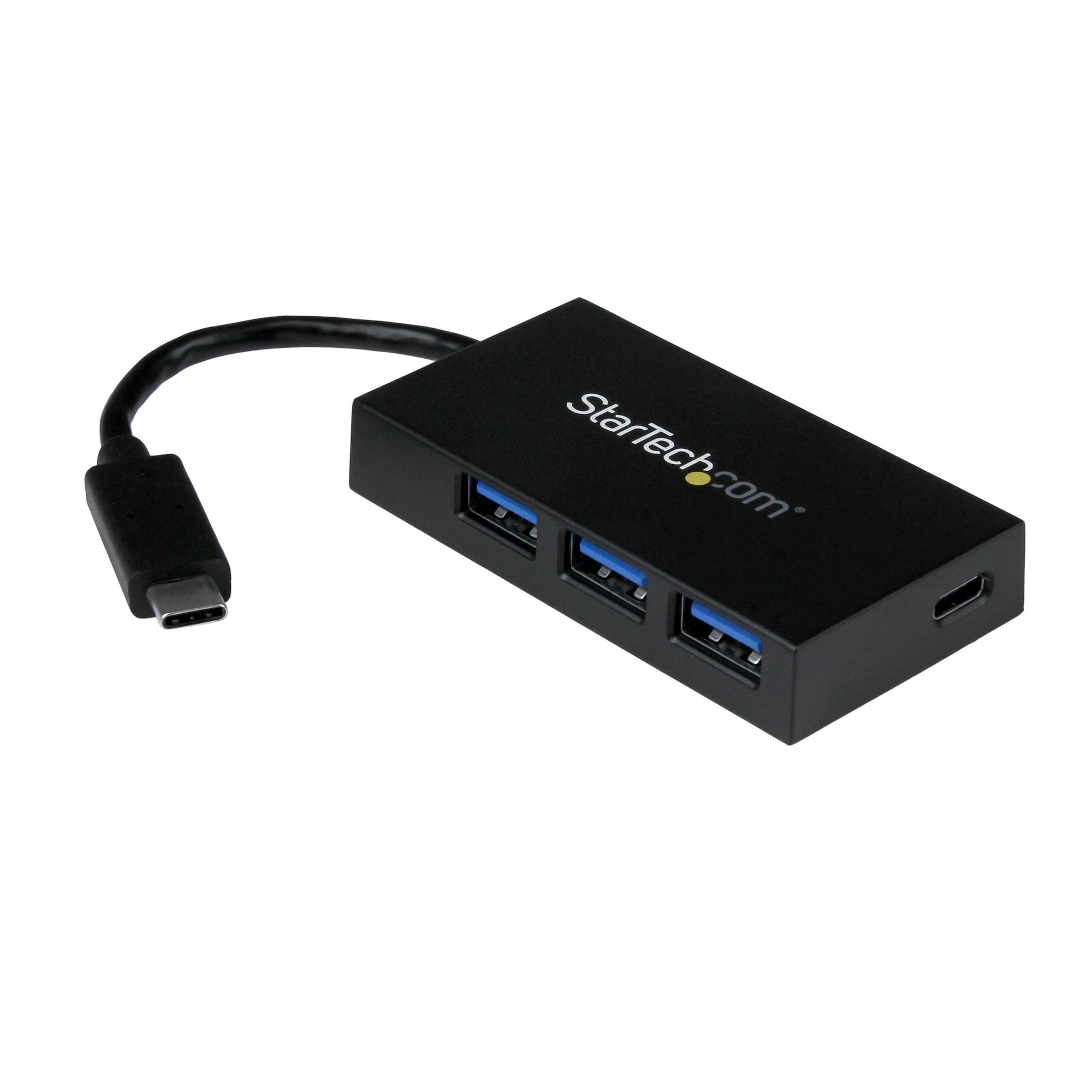 STARTECHCOM HB30C3A1CFB 4Port USB 30 Hub USBC to 1x USBC and 3x USBA