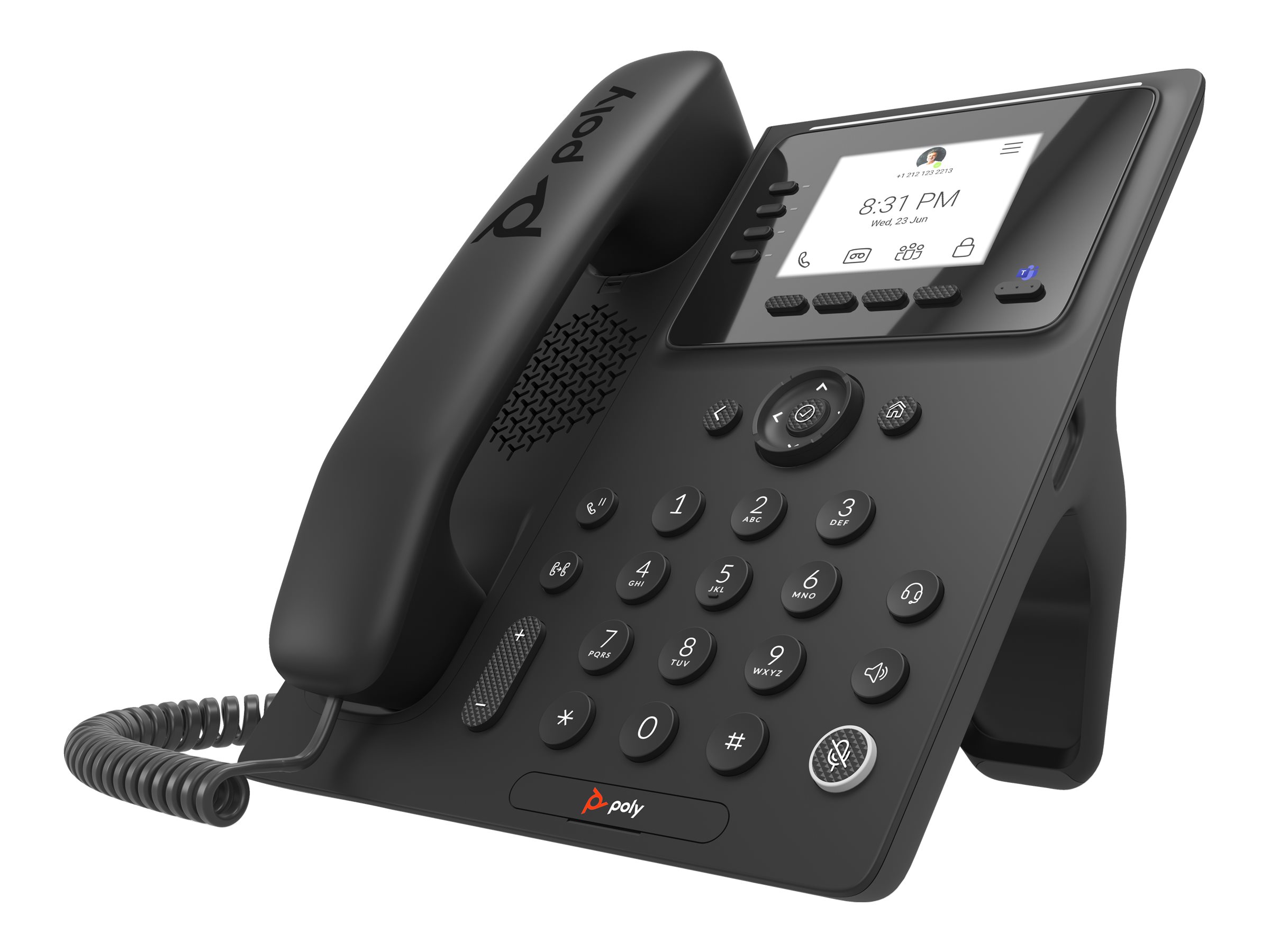 HP Poly CCX 350 Business Media Phone for Microsoft Teams and PoE-enabled WW HP Poly CCX 350 Business Media Phone for Microsoft Teams and PoE-enabled WW