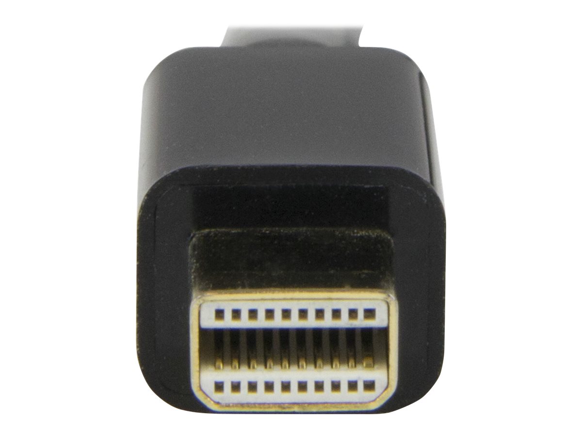 STARTECH.COM Mini DisplayPort auf HDMI Adapterkabel - Mini DP zu HDMI Adapter Kabel - 5m - Ultra HD 4K 30Hz - Schwarz