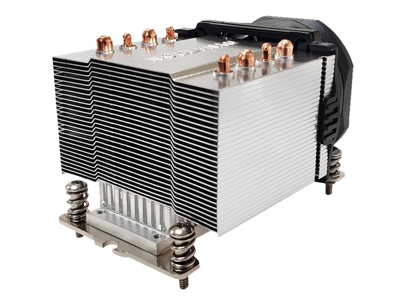 DYNATRON A47 AMD AM4 AM5 Kuehler 2U mit 4 Heat Pipes und Kuehlrippen aus Aluminium Aktiv mit PWM und bis zu 145W TDP
