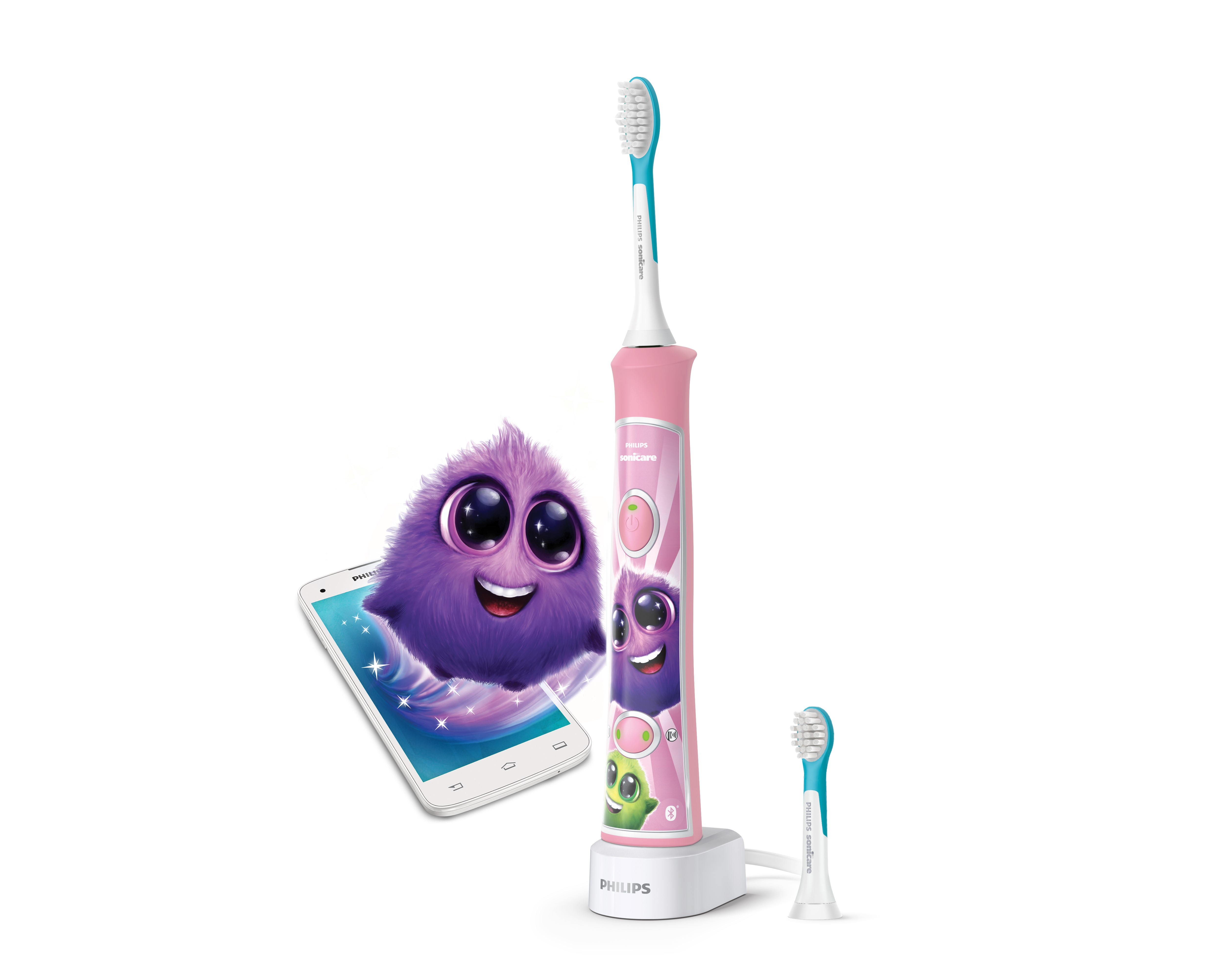 Philips Sonicare For Kids HX6352 Bluetooth rosa