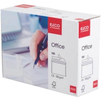ELCO Briefumschlaege Office DIN C5 ohne Fenster hochweiss haftklebend 100 St. ELCO Briefumschlaege Office DIN C5 ohne Fenster hochweiss haftklebend 100 St.