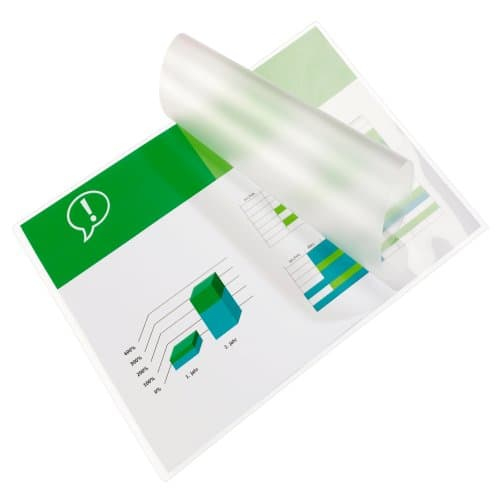 100 GBC Laminierfolien glaenzend fuer A4 75 micron