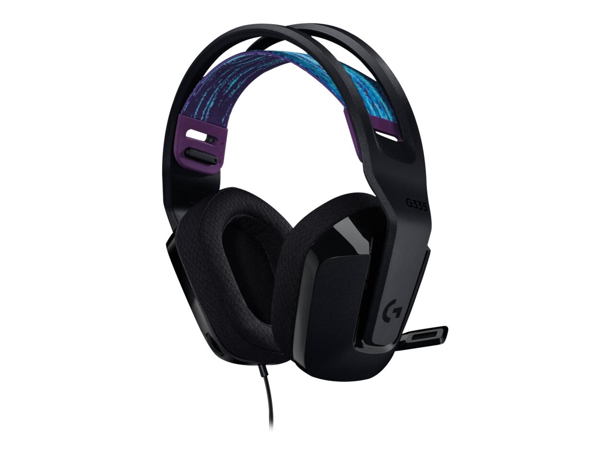 LOGITECH G335 Wired Gaming Headset - BLACK - EMEA LOGITECH G335 Wired Gaming Headset - BLACK - EMEA