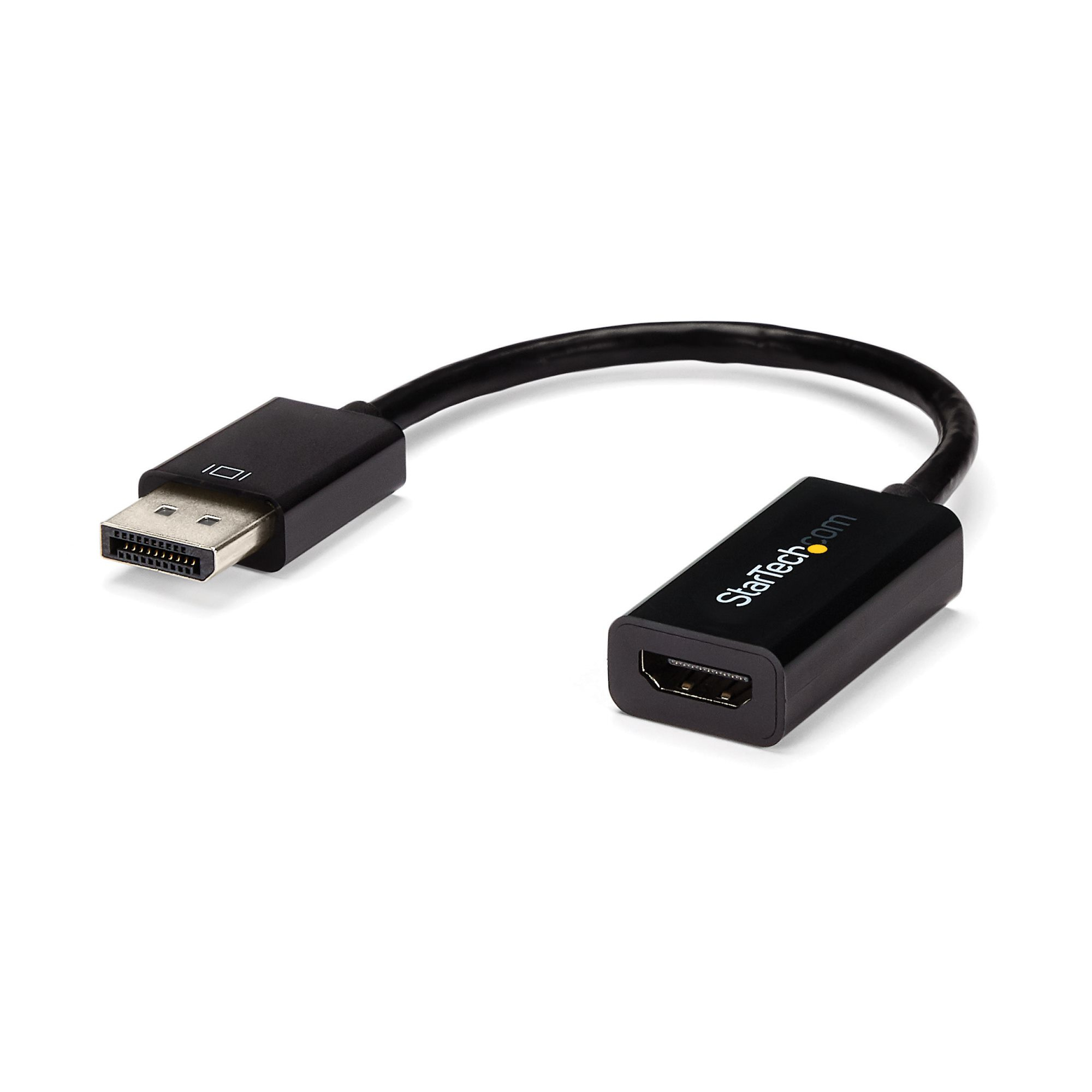 STARTECHCOM DisplayPort auf HDMI 4k 30Hz Adapter DP 12 zu HDMI Video und Audio aktiv Konverter