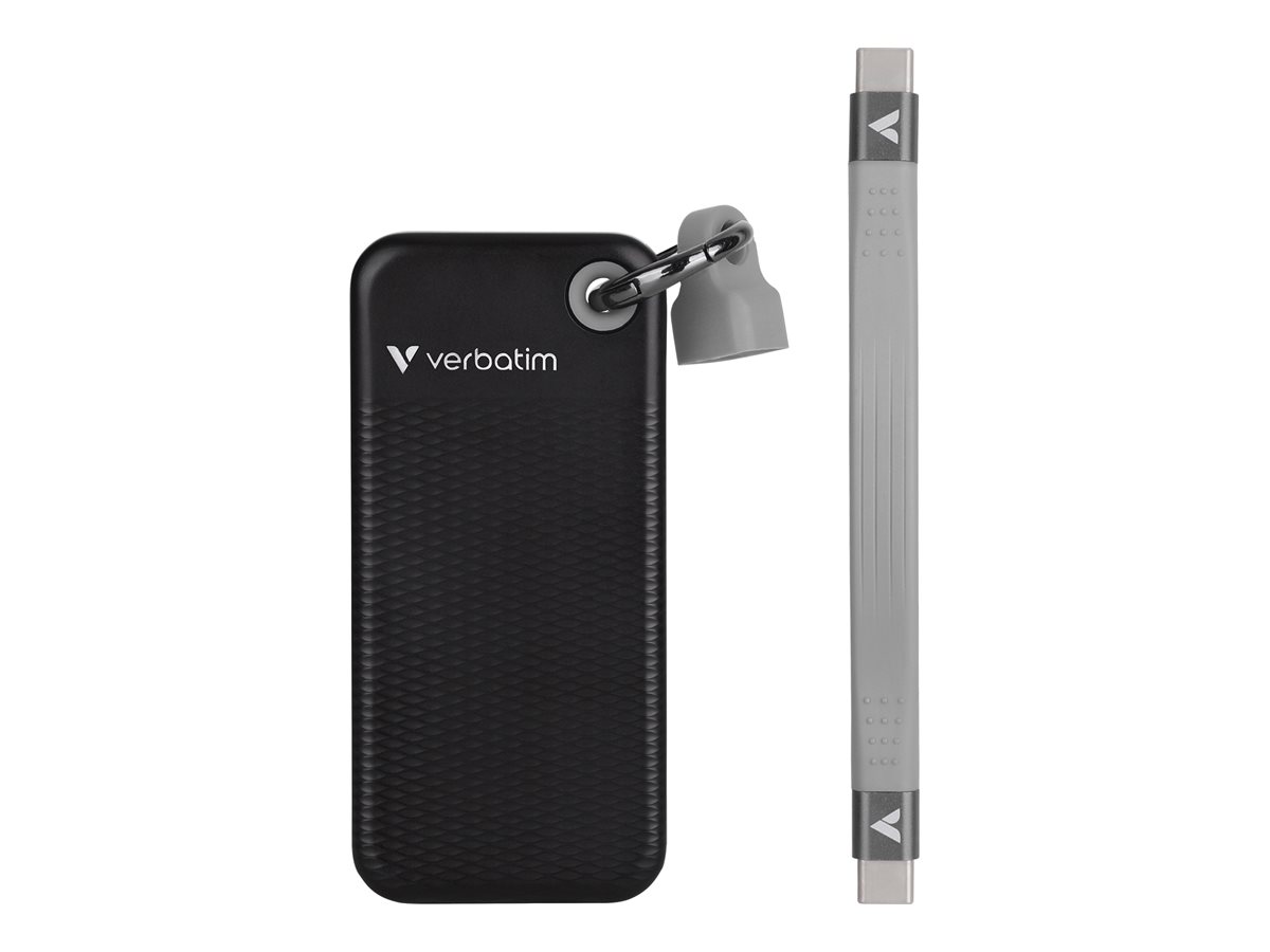 Verbatim Pocket SSD USB 3.2 Gen 2 2TB Black/Grey Verbatim Pocket SSD USB 3.2 Gen 2 2TB Black/Grey