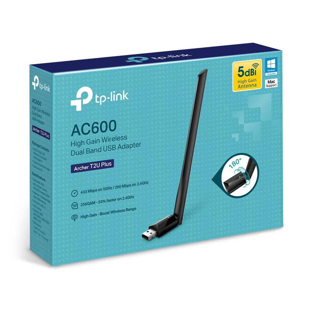 TPLINK AC600 HIGH GAIN DUALBAND ADAPTER
