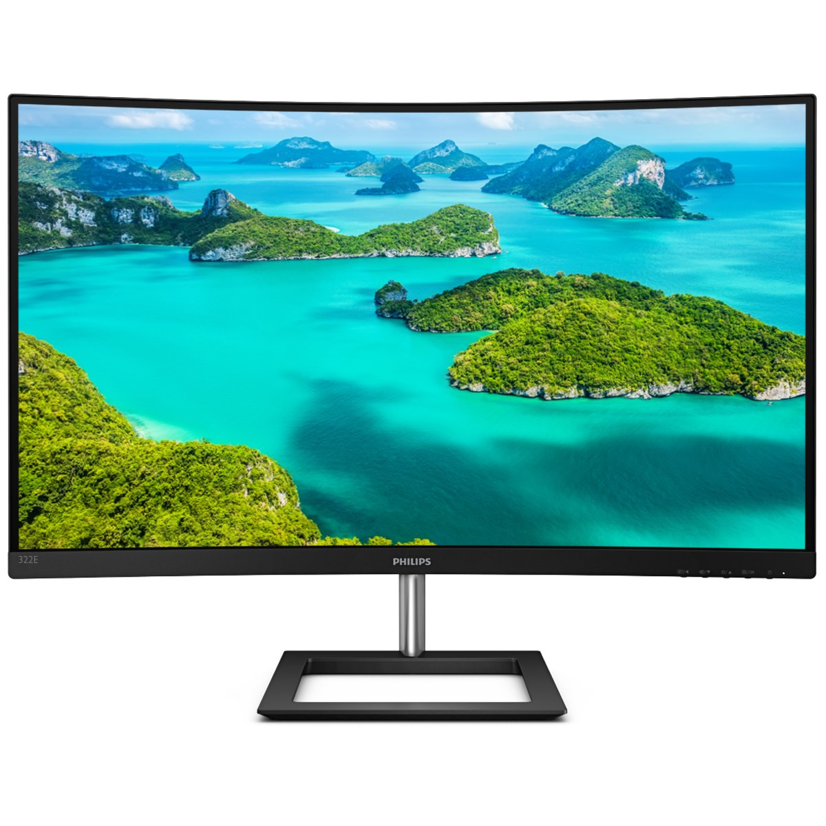 Philips E-Line 322E1C, 80 cm (31,5 Zoll), 75Hz, Curved, VA - DP, HDMI, VGA