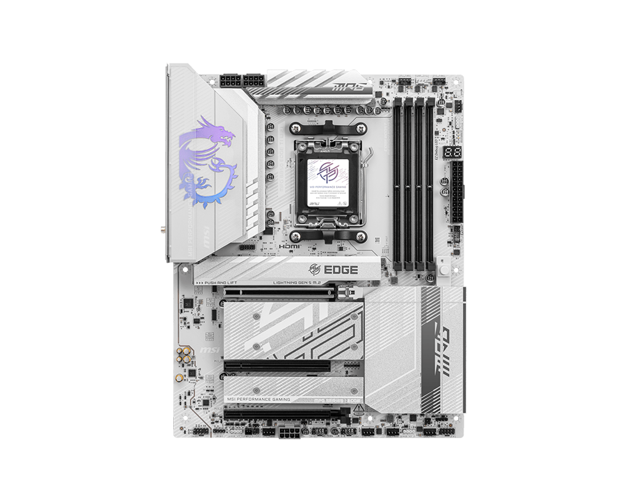MSI MPG B850 EDGE TI WIFI ATX Socket AM5 DDR5