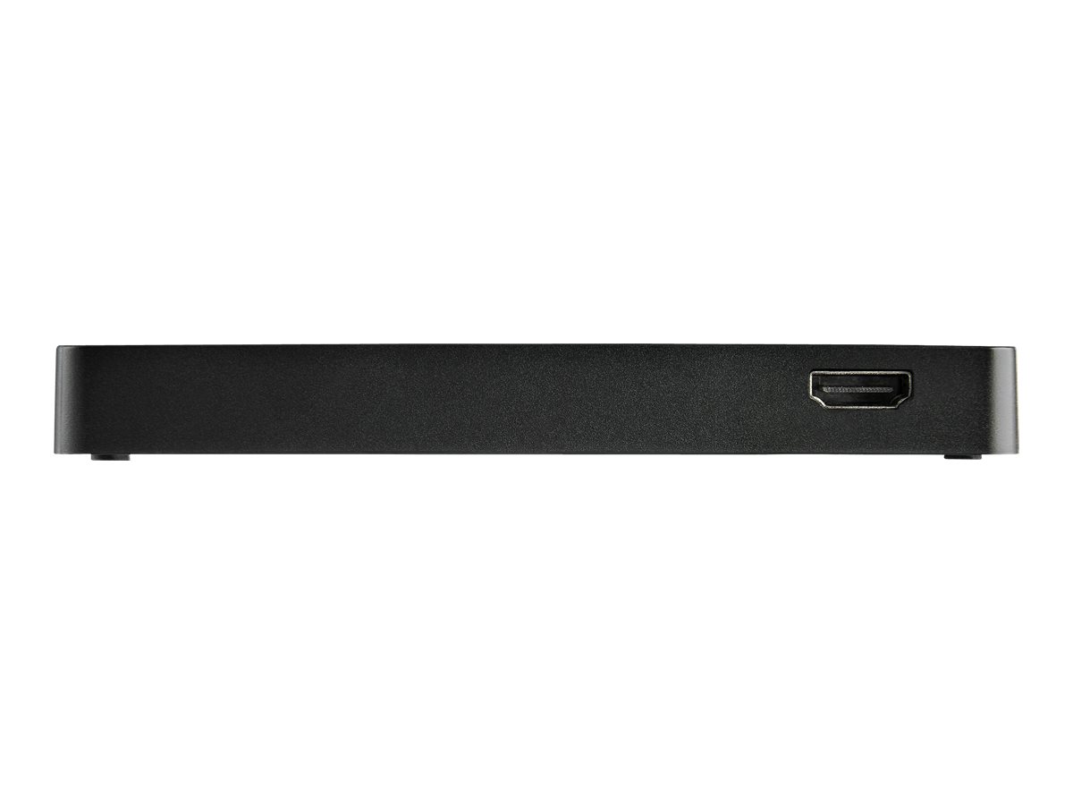 STARTECH.COM 2-Port USB-C KVM Switch - 4K 60Hz HDMI - Kompakter UHD Desktop KVM Switch mit USB-Typ-C-Kabeln - Busbetrieben