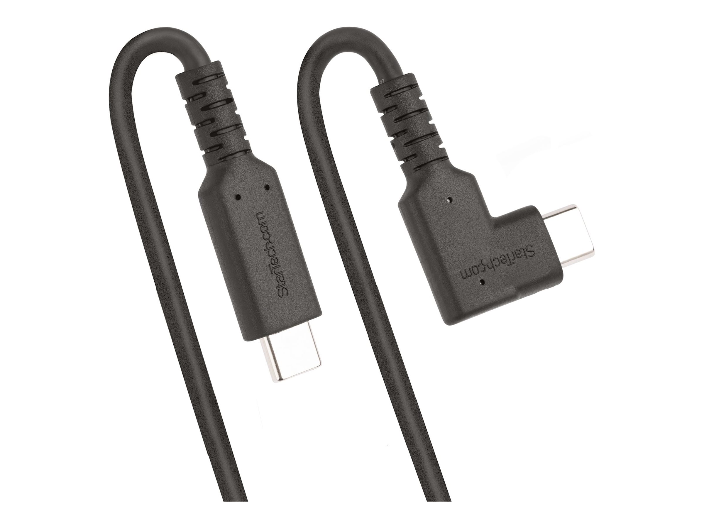 STARTECH.COM 2 m USB-C Kabel Gewinkelt 5Gbit/s USB C auf USB C Datenkabel/Monitor/Docking Station Kabel 4K 100W