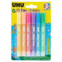 6 UHU Shiny Klebestifte 6x 10,0 ml 6 UHU Shiny Klebestifte 6x 10,0 ml