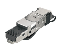 Weidmüller RJ-45-Stecker werkzeuglos IP20 IE-PS-RJ45-FH-BK Weidmüller RJ-45-Stecker werkzeuglos IP20 IE-PS-RJ45-FH-BK