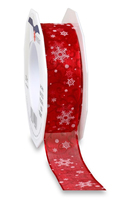 PRaeSENT Geschenkband Trient seidenmatt rot 25,0 mm x 20,0 m PRaeSENT Geschenkband Trient seidenmatt rot 25,0 mm x 20,0 m