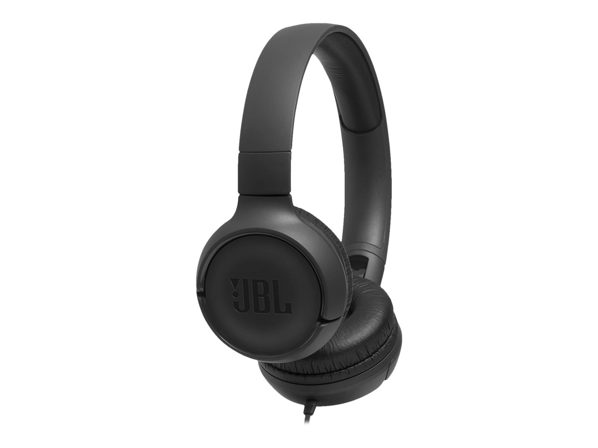 JBL JBLT500BLK Tune500 - Kabelgebundener On-Ear-Kopfh?rer - Leicht und faltbar
