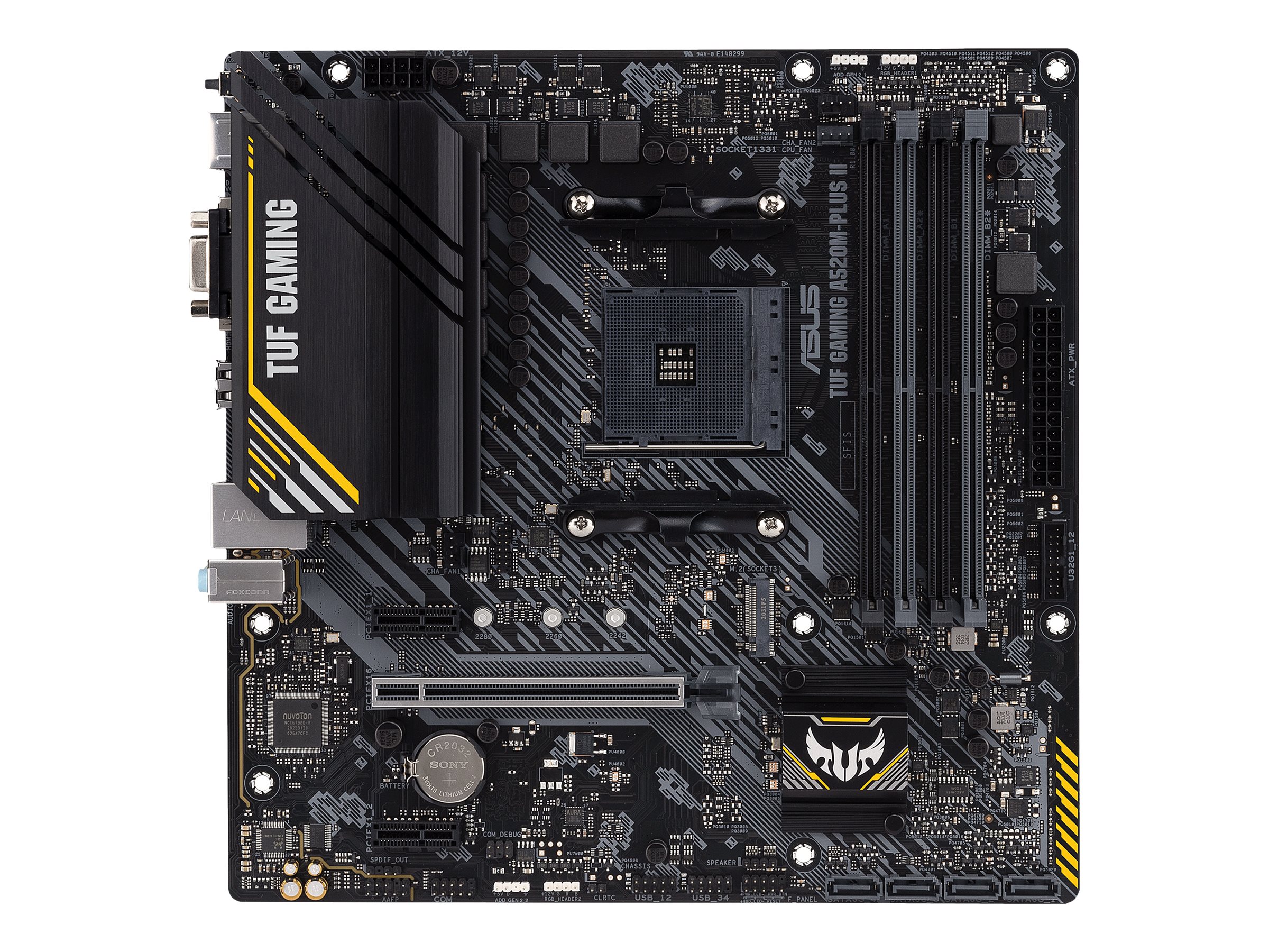 ASUS TUF GAMING A520M-PLUS II AMD A520 microATX 4DDR4 ASUS TUF GAMING A520M-PLUS II AMD A520 microATX 4DDR4