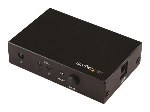 STARTECH.COM 2 Port HDMI Switch - 4K HDMI Switch Box - Ultra HD 4k 60Hz STARTECH.COM 2 Port HDMI Switch - 4K HDMI Switch Box - Ultra HD 4k 60Hz